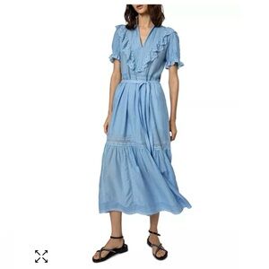 Zadig and Voltaire Ronelo Tomboy Ruffled Dress